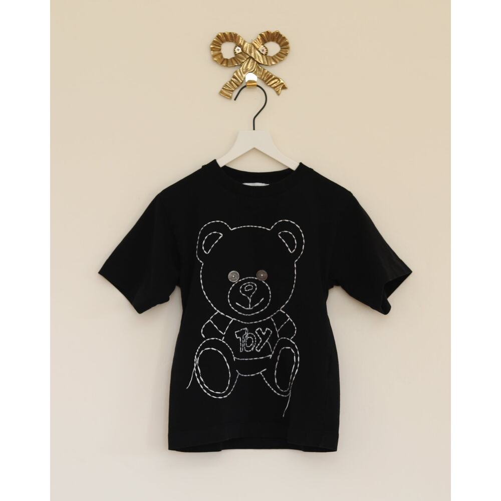 stitched teddy t-shirt / 3-4T